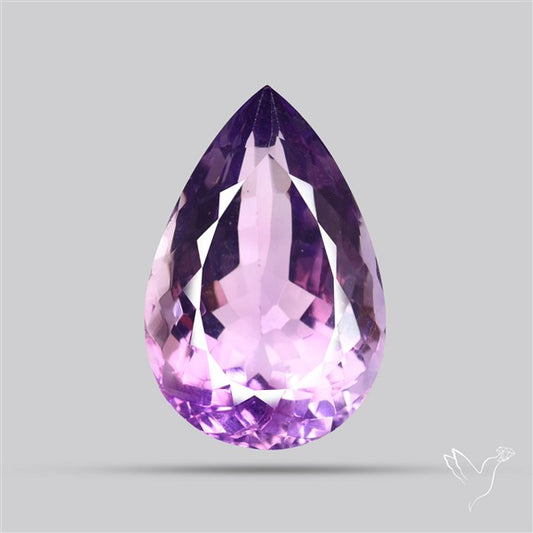 Brazilian Amethyst Clear Faceted Fine Gemstone
