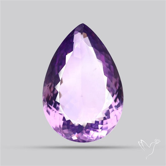 Brazilian Amethyst Clear Faceted Fine Gemstone