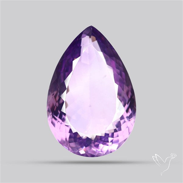 Brazilian Amethyst Clear Faceted Fine Gemstone