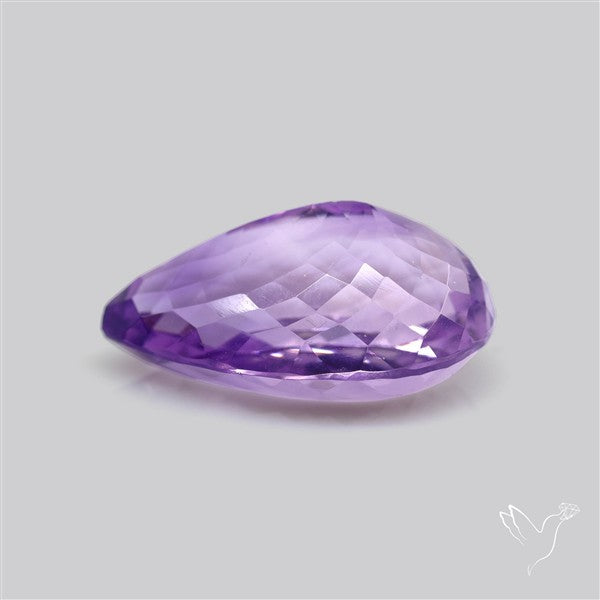 Brazilian Amethyst Clear Faceted Fine Gemstone