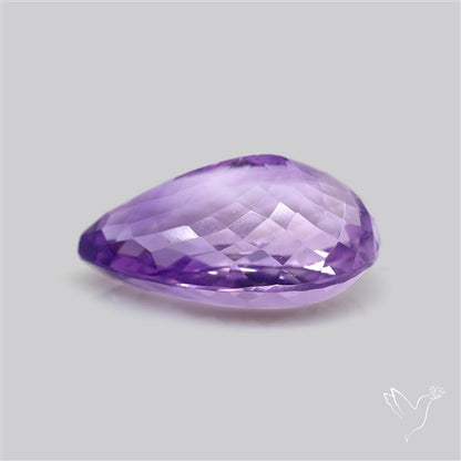 Brazilian Amethyst Clear Faceted Fine Gemstone