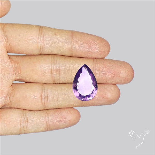 Brazilian Amethyst Clear Faceted Fine Gemstone