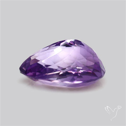 Brazilian Amethyst Clear Faceted Fine Gemstone