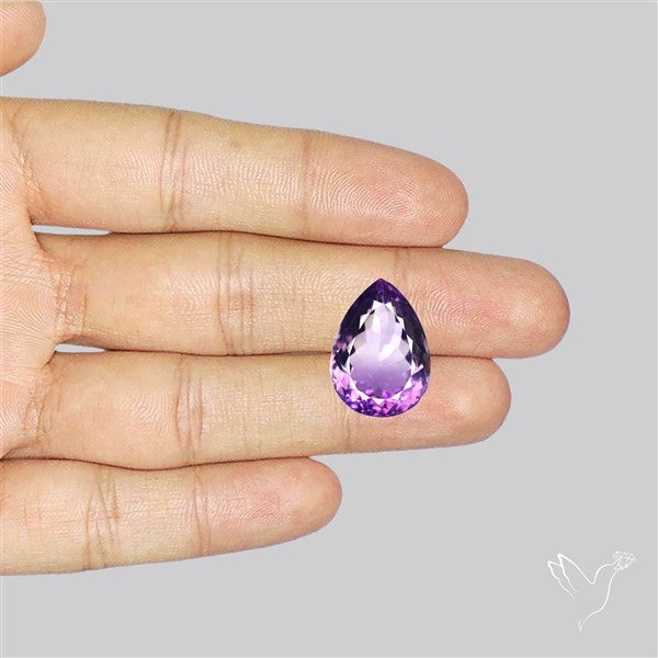 Brazilian Amethyst Clear Faceted Fine Gemstone