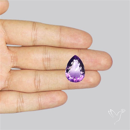 Brazilian Amethyst Clear Faceted Fine Gemstone