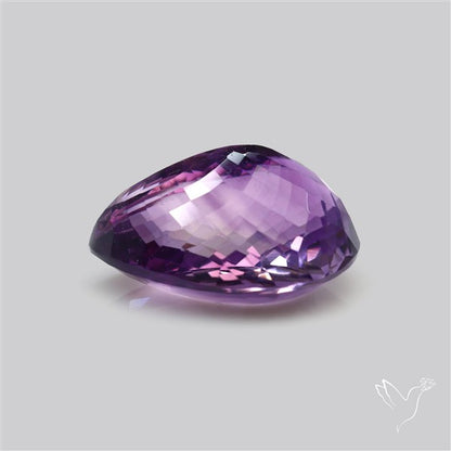 Brazilian Amethyst Clear Large Faceted Fine Gemstone