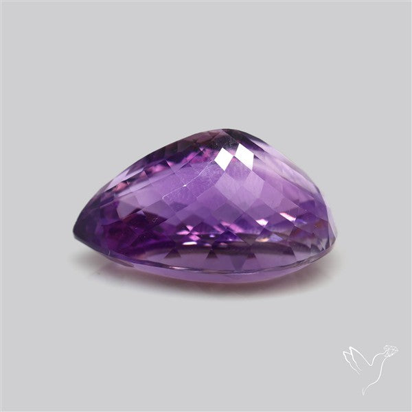 Brazilian Amethyst Clear Large Faceted Fine Gemstone