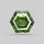 Rare Green Apatite Faceted Fine Gemstone Natural Geometric Shape