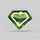 Rare Green Apatite Faceted Fine Gemstone Natural Geometric Shape