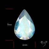 Indian Rainbow Moonstone Faceted Fine Gemstone High Grade