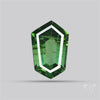 Rare Green Apatite Faceted Fine Gemstone Natural Geometric Shape