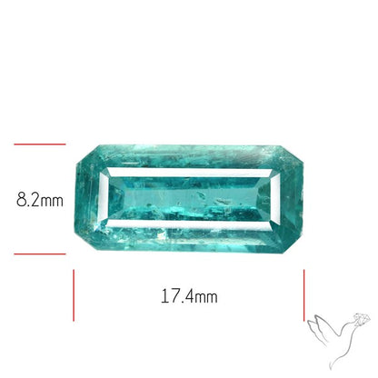 High Grade Faceted Paraiba Blue Kyanite Fine Gemstone