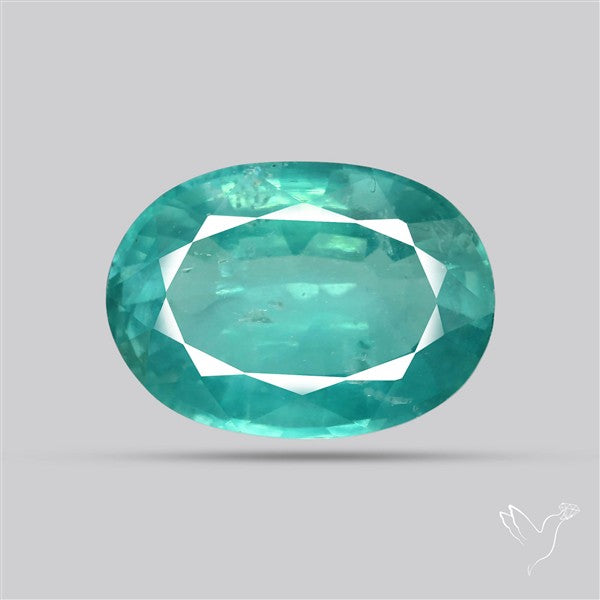 High Grade Faceted Paraiba Blue Kyanite Fine Gemstone