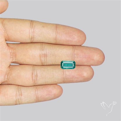 High Grade Faceted Paraiba Blue Kyanite Fine Gemstone
