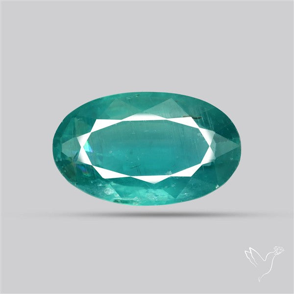 High Grade Faceted Paraiba Blue Kyanite Fine Gemstone