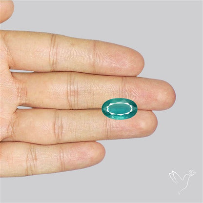 High Grade Faceted Paraiba Blue Kyanite Fine Gemstone