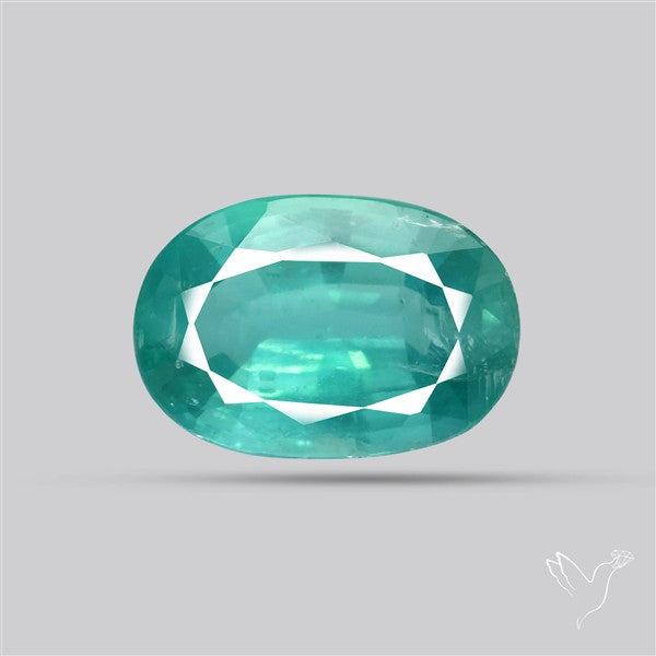 High Grade Faceted Paraiba Blue Kyanite Fine Gemstone