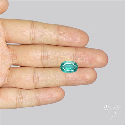 High Grade Faceted Paraiba Blue Kyanite Fine Gemstone