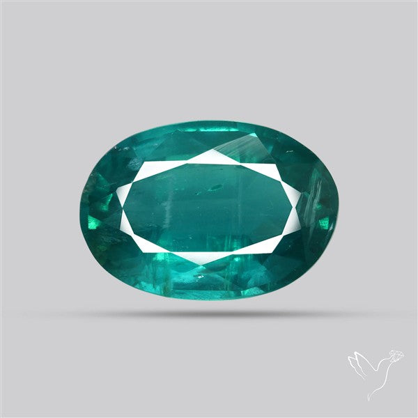 High Grade Faceted Paraiba Blue Kyanite Fine Gemstone