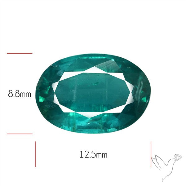 High Grade Faceted Paraiba Blue Kyanite Fine Gemstone