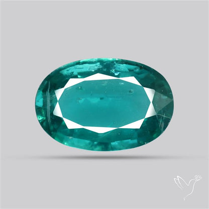 High Grade Faceted Paraiba Blue Kyanite Fine Gemstone