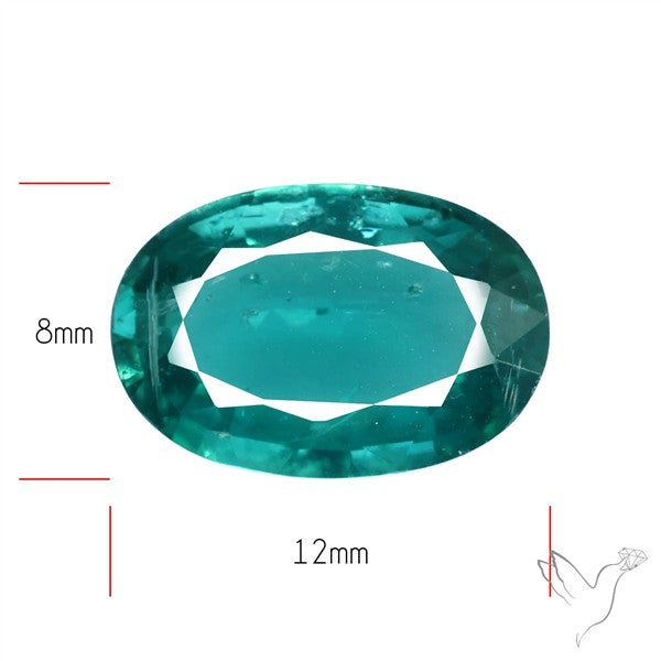 High Grade Faceted Paraiba Blue Kyanite Fine Gemstone