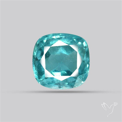 High Grade Faceted Paraiba Blue Kyanite Fine Gemstone