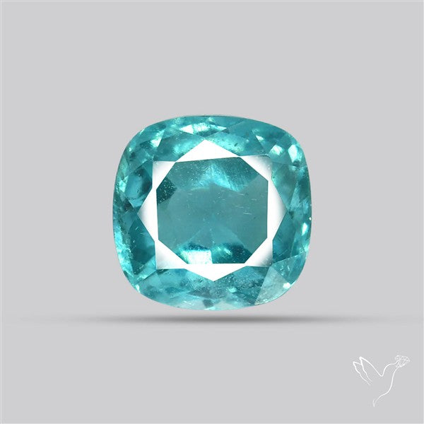 High Grade Faceted Paraiba Blue Kyanite Fine Gemstone