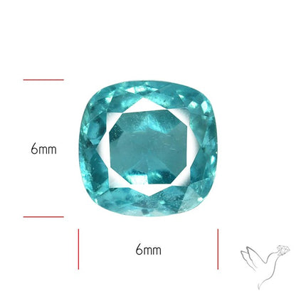 High Grade Faceted Paraiba Blue Kyanite Fine Gemstone