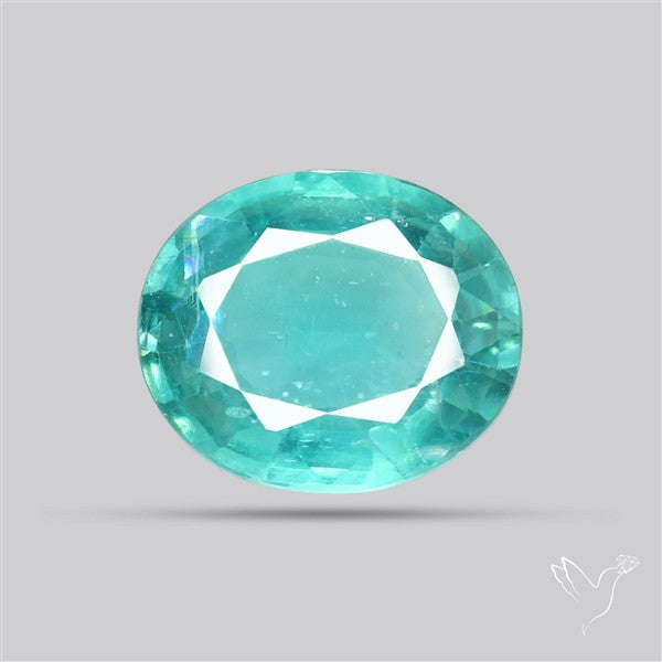 High Grade Faceted Paraiba Blue Kyanite Fine Gemstone
