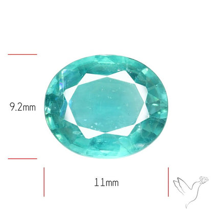 High Grade Faceted Paraiba Blue Kyanite Fine Gemstone