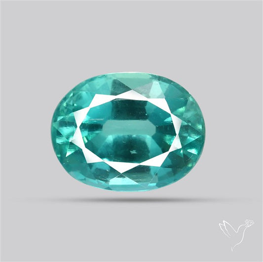 High Grade Faceted Paraiba Blue Kyanite Fine Gemstone