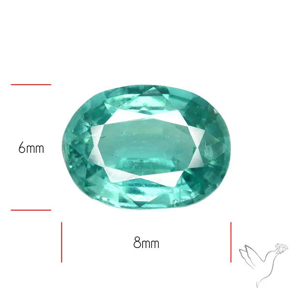 High Grade Faceted Paraiba Blue Kyanite Fine Gemstone