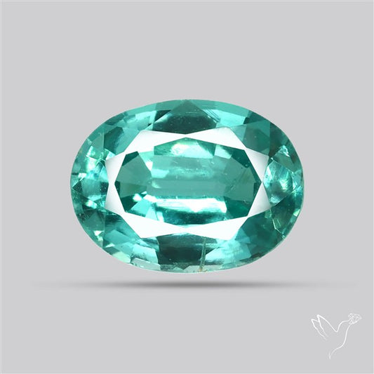 High Grade Faceted Paraiba Blue Kyanite Fine Gemstone