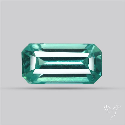 High Grade Faceted Paraiba Blue Kyanite Fine Gemstone
