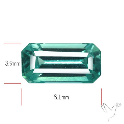 High Grade Faceted Paraiba Blue Kyanite Fine Gemstone