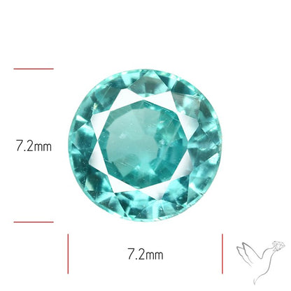 High Grade Faceted Paraiba Blue Kyanite Fine Gemstone