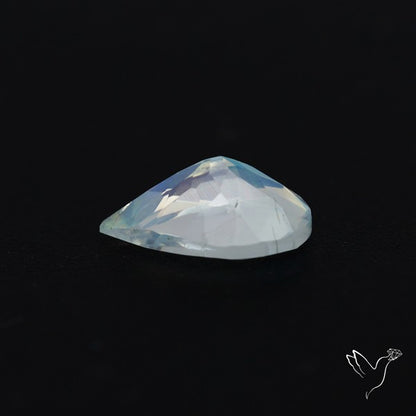 Indian Rainbow Moonstone Faceted Fine Gemstone High Grade