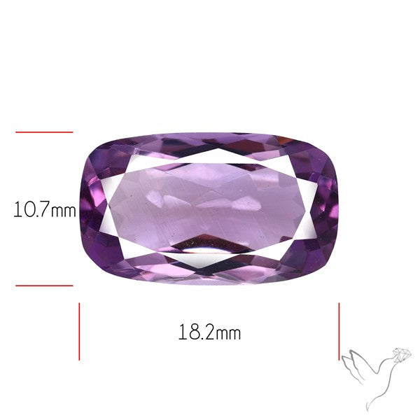 Brazilian Amethyst Clear Faceted Fine Gemstone