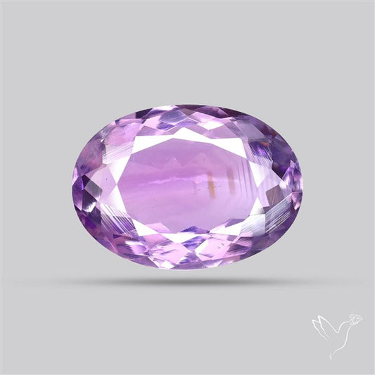 Brazilian Amethyst Clear Faceted Fine Gemstone