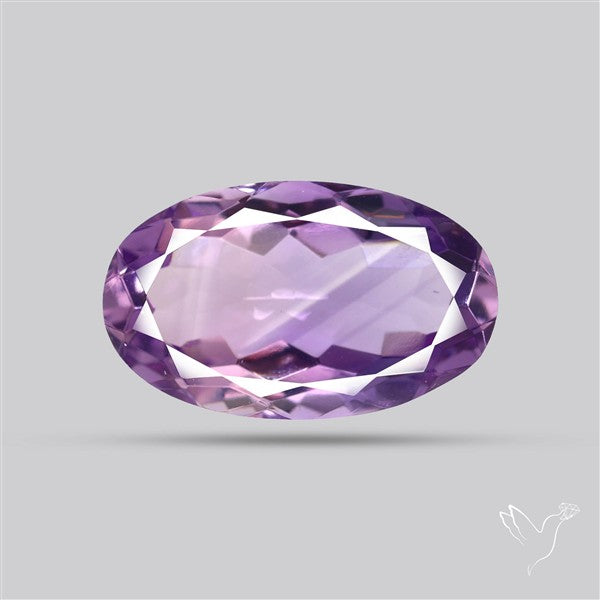 Brazilian Amethyst Clear Faceted Fine Gemstone