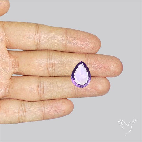 Brazilian Amethyst Clear Faceted Fine Gemstone