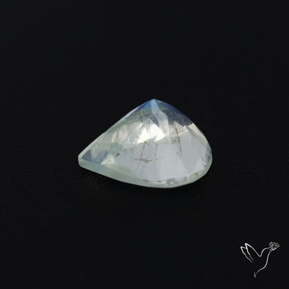 Indian Rainbow Moonstone Faceted Fine Gemstone High Grade