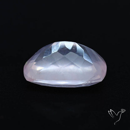 High Grade Rose Quartz Faceted Fine Gemstone