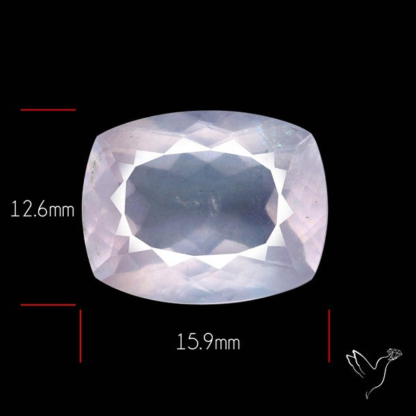 High Grade Rose Quartz Faceted Fine Gemstone