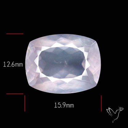 High Grade Rose Quartz Faceted Fine Gemstone
