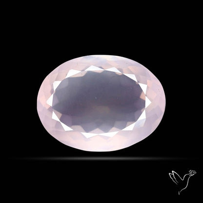 High Grade Rose Quartz Faceted Fine Gemstone
