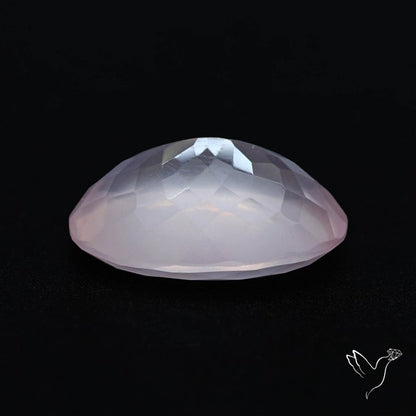 High Grade Rose Quartz Faceted Fine Gemstone
