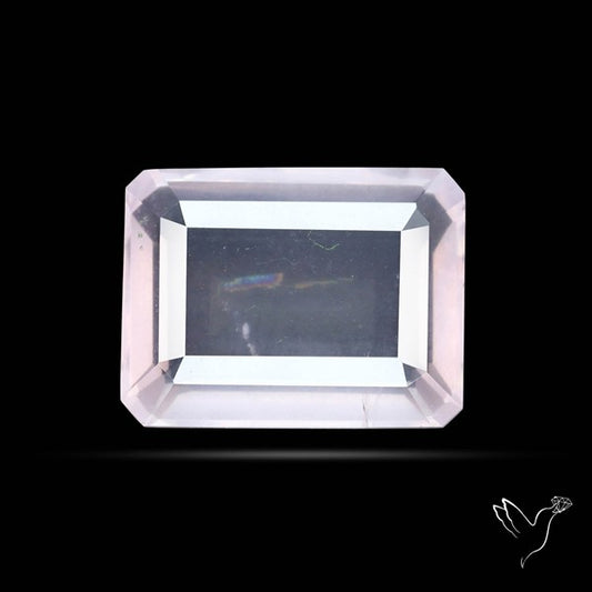 High Grade Rose Quartz Faceted Fine Gemstone