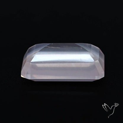 High Grade Rose Quartz Faceted Fine Gemstone